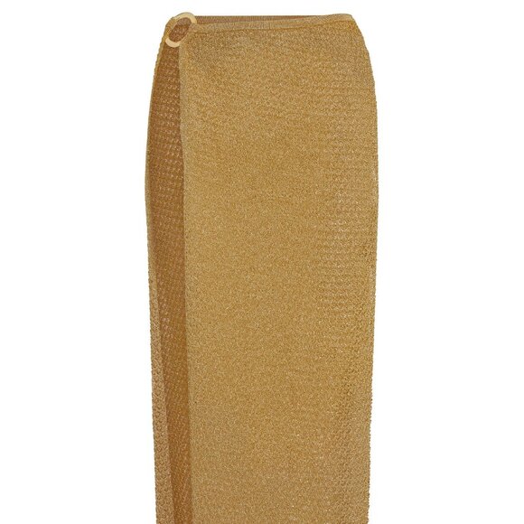 Palermo Skirt - Antique Gold Lace Crochet - Picture 6 of 6